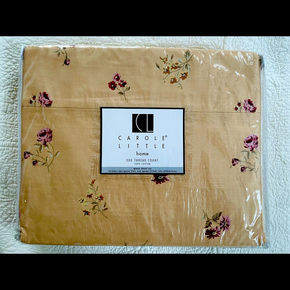 Carol Little Cotton Sheet Set Queen